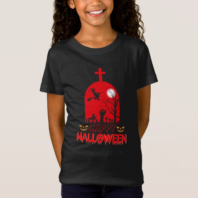 Camiseta Cementerio de las brujas (Anverso)