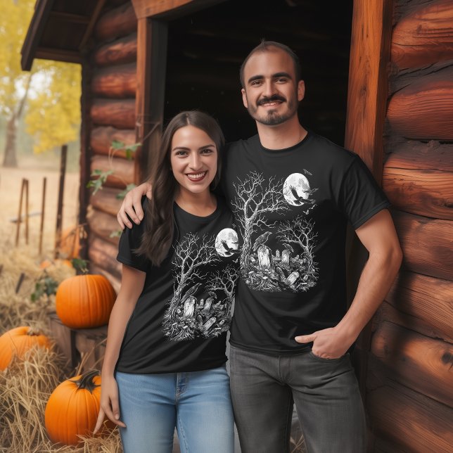 Camiseta Cementerio de Nevermore (Subido por el creador)