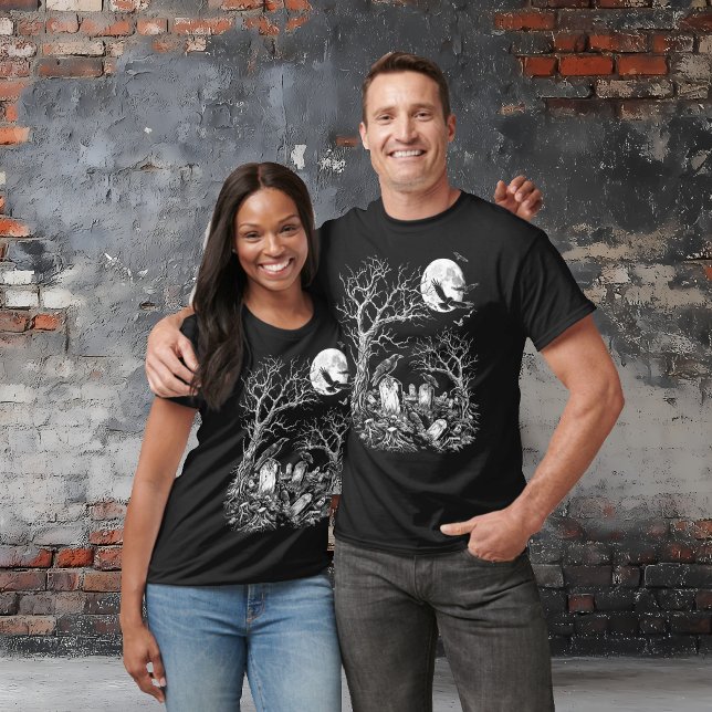 Camiseta Cementerio de Nevermore (Subido por el creador)