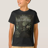 Cementerio de Zombies Horror Terrorífico Halloween