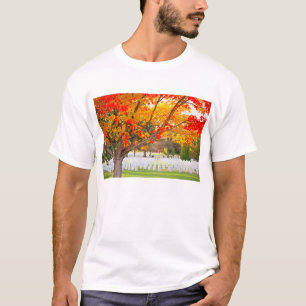 Camiseta Cementerio Nacional de Arlington en otoño