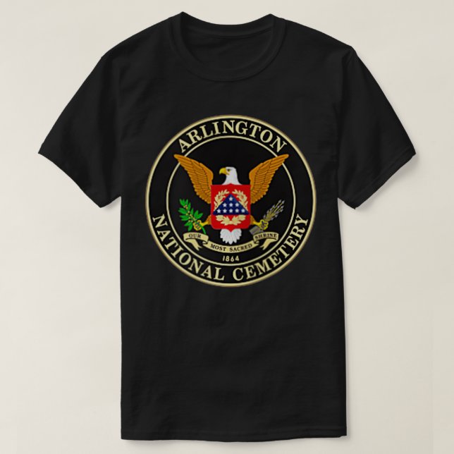 Camiseta Cementerio nacional de Arlington FRONT & BACK  (Diseño del anverso)