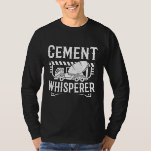 Camiseta Cemento de cemento de hormigón Hormigón Hombres Ho