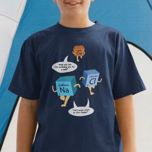 Camiseta Cemisteria divertida Ciencia de elementos de tabla