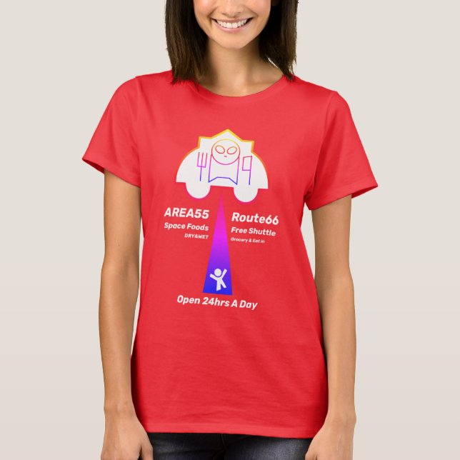 Camiseta Cena Area55 (Anverso)