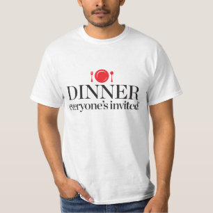 Camiseta Cena cada uno invitado