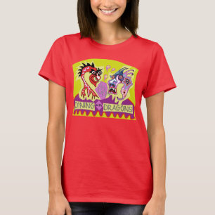 Camiseta Cena con los dragones