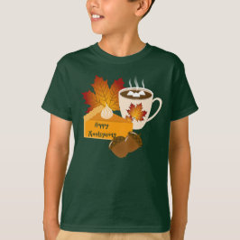 Camiseta Cena de Acción de Gracias Cocina Calabaza Pie Coci