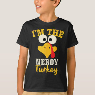 Camiseta Cena de Acción de Gracias G de Nerdy Turkey
