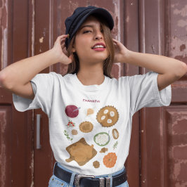 Camiseta Cena de Acción de Gracias Otoño