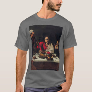 Camiseta Cena de Caravaggio en Emmaus