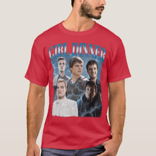 Camiseta Cena de chica Josh Hutcherson chica chica