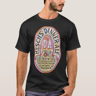 Camiseta Cena de etiqueta de cerveza RESCHS DA Ale Dirty An