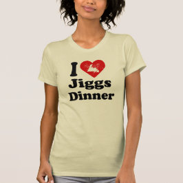 Camiseta Cena de Jiggs del corazón I