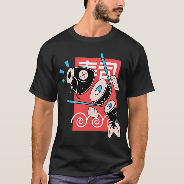 Camiseta cena de namazu (Anverso)