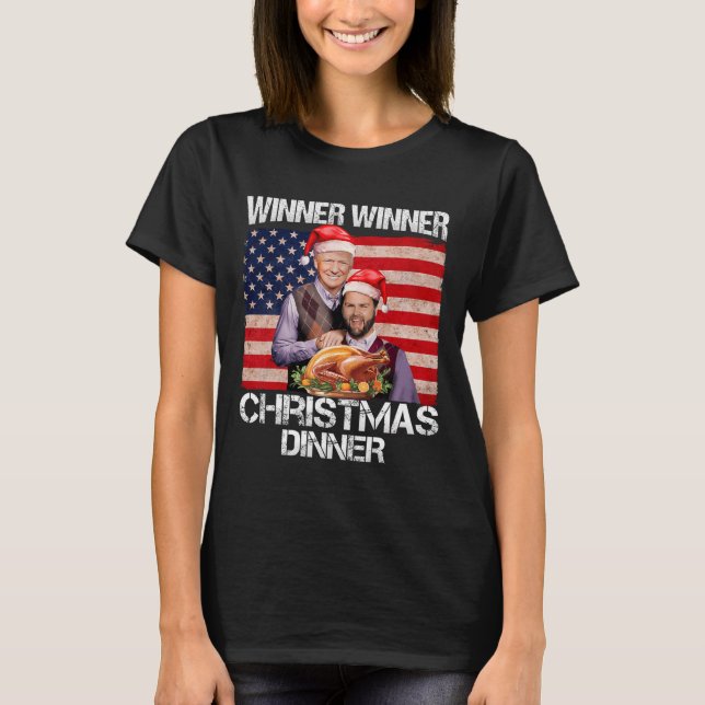 Camiseta Cena de Navidades ganadores de Trump Vance (Anverso)