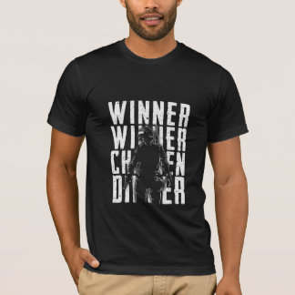 Camiseta Cena de Pollo Ganadora – Diseño Divertido de Victo