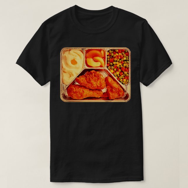 Camiseta Cena de Retro TV (Diseño del anverso)