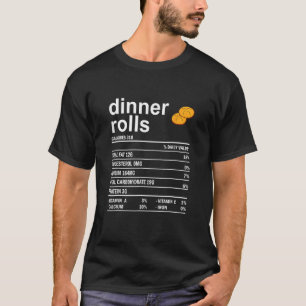 Camiseta Cena de ropa de comida de Acción de Gracias que ro