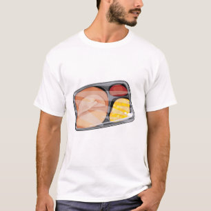 Camiseta cena de tv congelada
