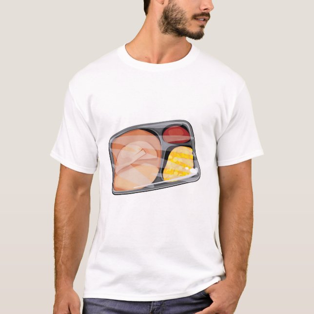 Camiseta cena de tv congelada (Anverso)
