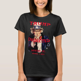 Camiseta Cena de vino y queso de la muerta fiesta de Trump