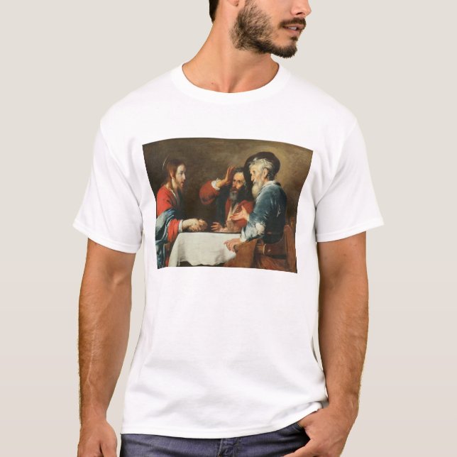 Camiseta Cena en Emmaus (aceite en lona) 2 (Anverso)