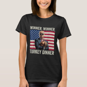 Camiseta Cena turca del ganador de Trump con humor