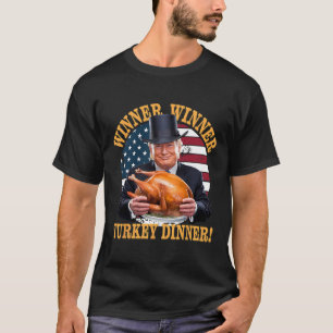 Camiseta Cena turca del ganador de Trump con humor