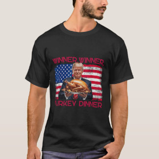 Camiseta Cena turca del ganador de Trump con humor