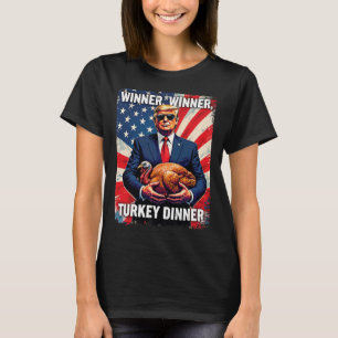 Camiseta Cena turca del ganador de Trump con humor