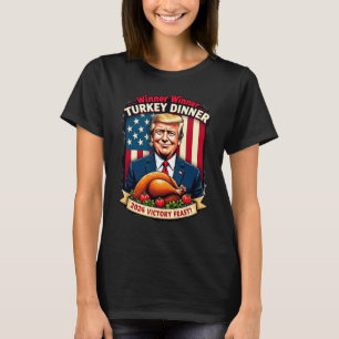 Camiseta Cena turca del ganador de Trump con humor