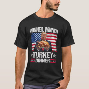 Camiseta Cena turca del ganador de Trump con humor