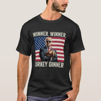 Camiseta Cena turca del ganador de Trump con humor
