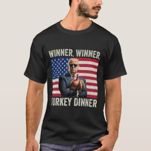 Camiseta Cena turca del ganador de Trump con humor