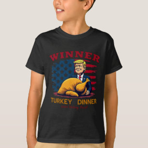 Camiseta Cena turca del ganador de Trump con humor