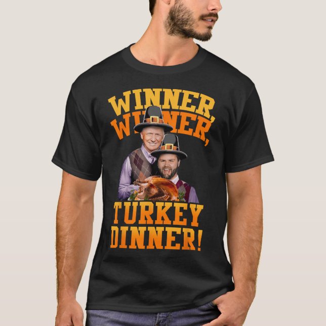 Camiseta Cena turca del ganador de Trump Vance (Anverso)