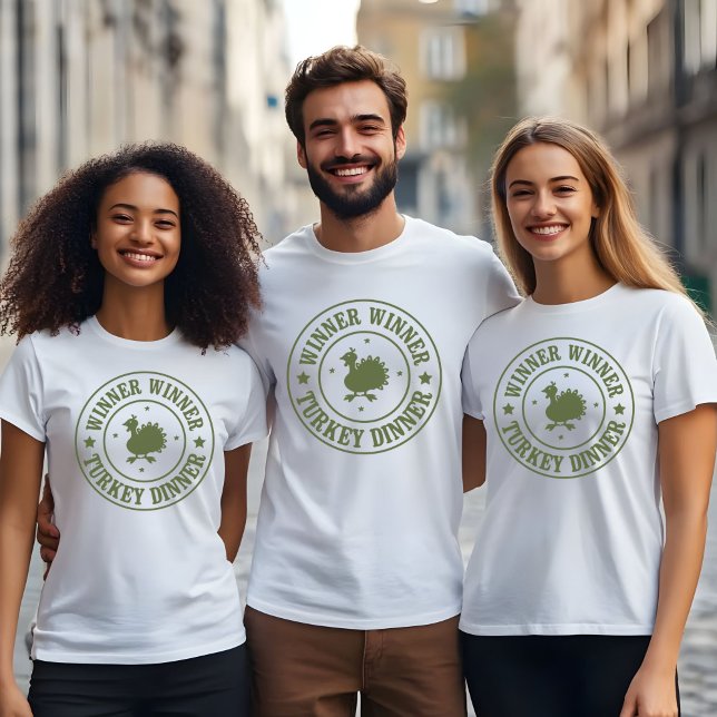 Camiseta Cena turca ganadora (Winner Winner Turkey Dinner tshirt)