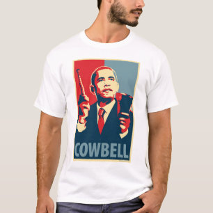 Camiseta Cencerro: Poster de la parodia de Obama