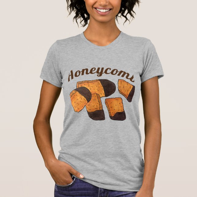 Camiseta Cenicienta de esponja de Honeycomb británico Toffe (Anverso)