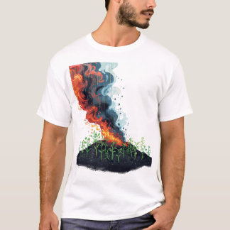 Camiseta Cenizas alimentando el jardín