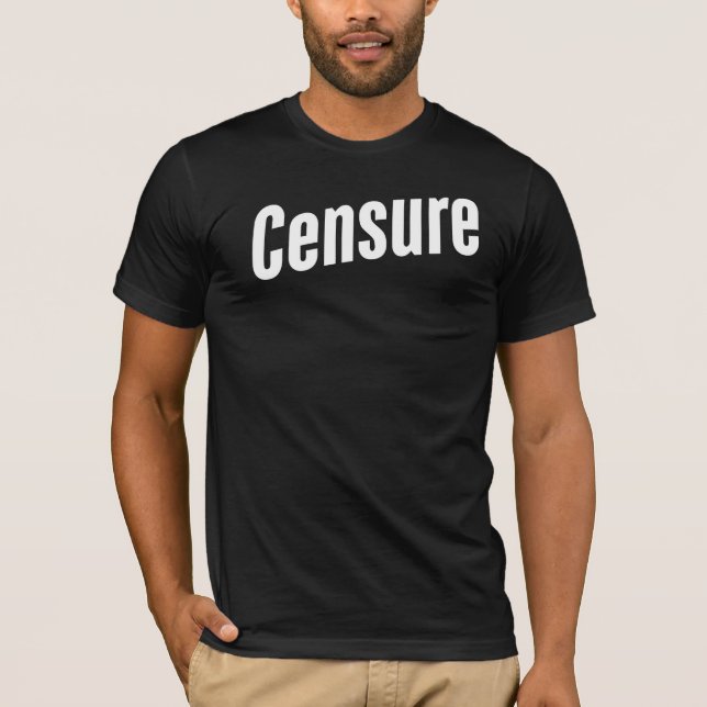 Camiseta Censura (Anverso)
