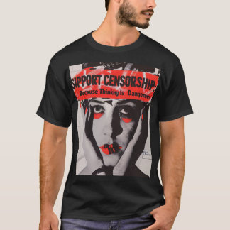 Camiseta Censura de apoyo