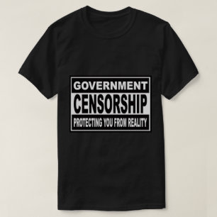 Camiseta Censura gubernamental