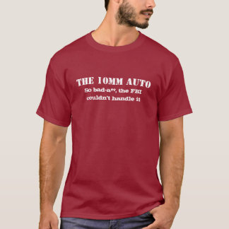Camiseta censurada Auto (Oscuro) de 10 mm