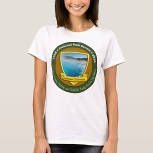 Camiseta centenaria Yellowstone del parque