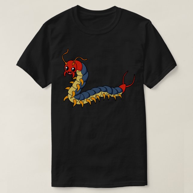 Camiseta Centipede de Kawaii (Diseño del anverso)