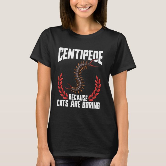 Camiseta Centipede Propietario Entomólogo Giant Centi (Anverso)