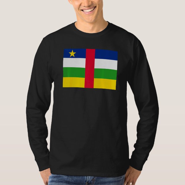 CAMISETA CENTRAL AFRICAN REPUBLIC FLAG BANGUI (Anverso)