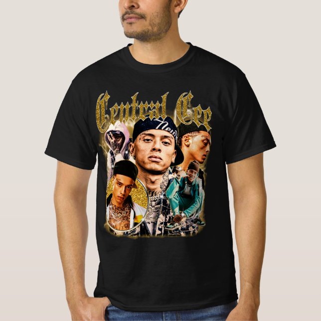 Camiseta Central Cee - rapero británico (Anverso)